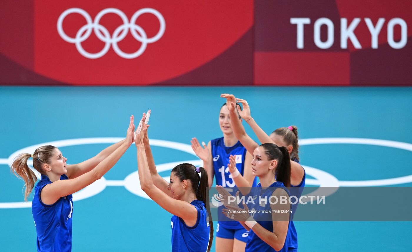 Олимпиада-2020. Волейбол. Женщины. Матч США - Россия