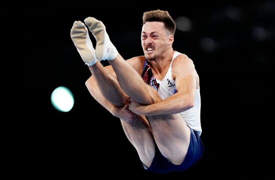Олимпиада-2020. Прыжки на батуте. Мужчины
