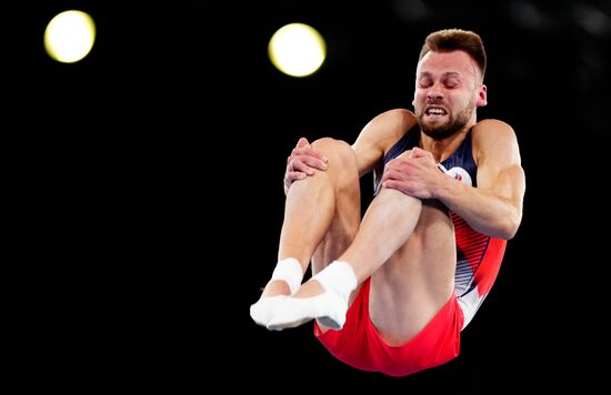 Олимпиада-2020. Прыжки на батуте. Мужчины