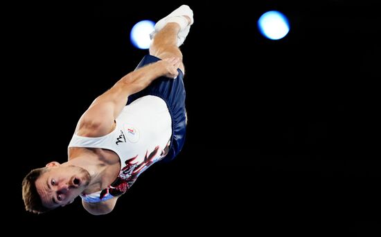 Олимпиада-2020. Прыжки на батуте. Мужчины