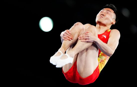 Олимпиада-2020. Прыжки на батуте. Мужчины