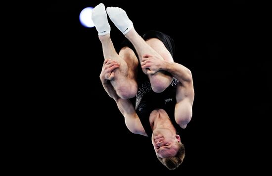 Олимпиада-2020. Прыжки на батуте. Мужчины