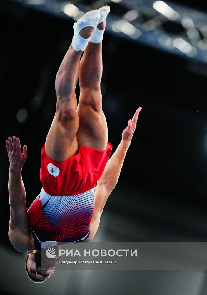 Олимпиада-2020. Прыжки на батуте. Мужчины