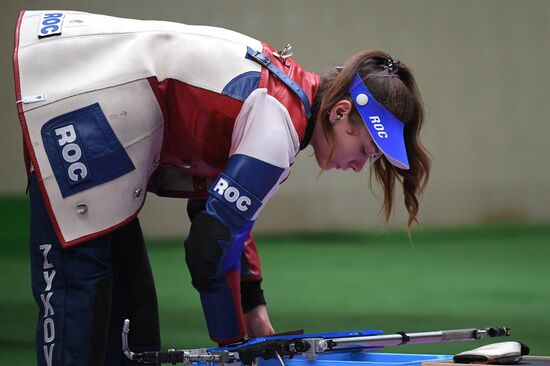 Олимпиада-2020. Стрельба. Женщины. Винтовка. Три положения