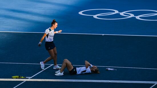 Олимпиада-2020. Теннис. Женщины. Парный разряд. Матч за третье место