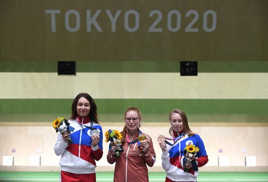 Олимпиада-2020. Стрельба. Женщины. Винтовка. Три положения