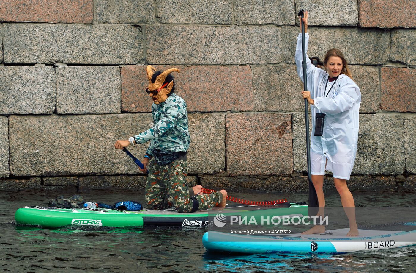 Фестиваль "Фонтанка-SUP" в Санкт-Петербурге