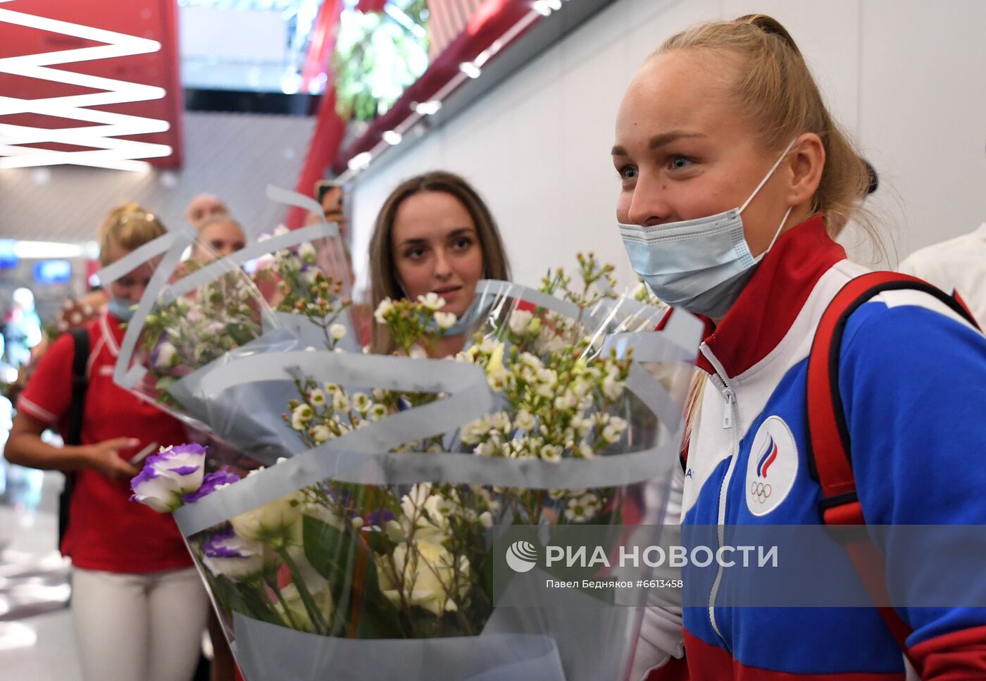Прилет участников Олимпийских игр 2020 в Москву