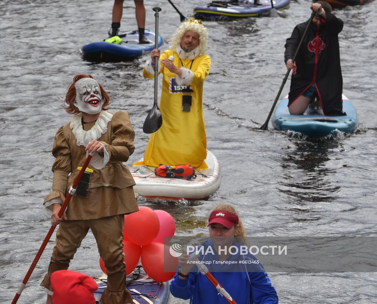 Фестиваль "Фонтанка-SUP" в Санкт-Петербурге