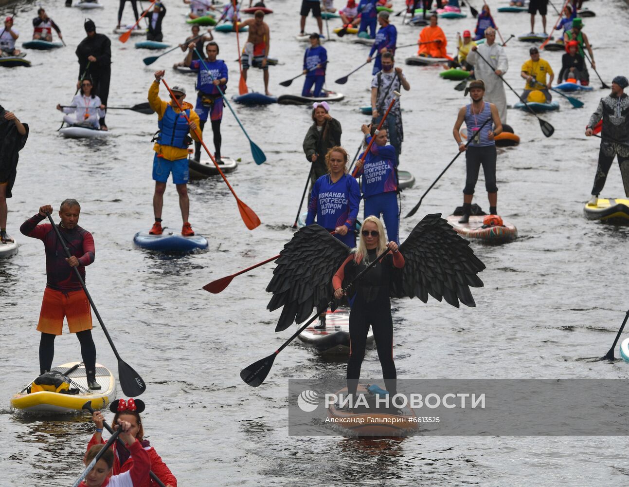 Фестиваль "Фонтанка-SUP" в Санкт-Петербурге