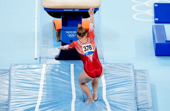 Олимпиада-2020. Спортивная гимнастика. Женщины. Опорный прыжок
