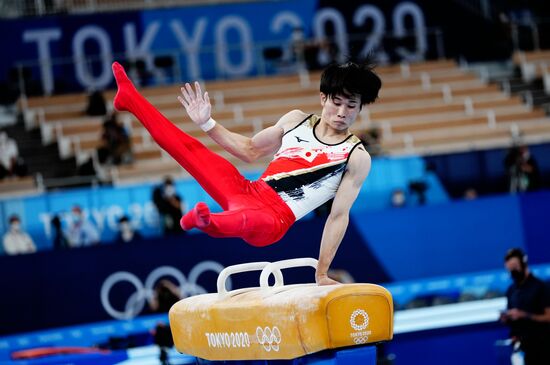 Олимпиада-2020. Спортивная гимнастика. Мужчины. Конь