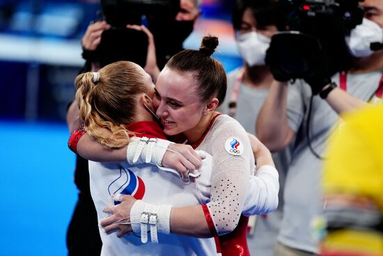 Олимпиада-2020. Спортивная гимнастика. Женщины. Разновысокие брусья