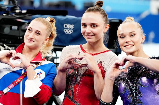 Олимпиада-2020. Спортивная гимнастика. Женщины. Разновысокие брусья