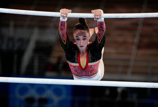 Олимпиада-2020. Спортивная гимнастика. Женщины. Разновысокие брусья