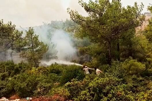 Пожары в Турции