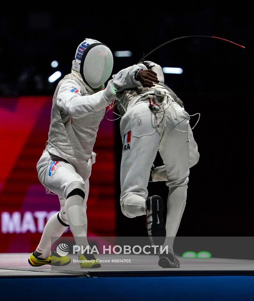 Олимпиада-2020. Фехтование. Мужчины. Рапира. Командное первенство