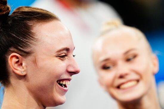 Олимпиада-2020. Спортивная гимнастика. Женщины. Разновысокие брусья