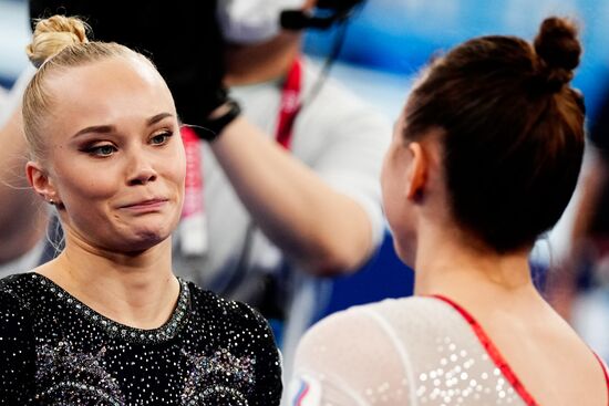 Олимпиада-2020. Спортивная гимнастика. Женщины. Разновысокие брусья