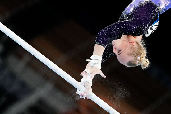 Олимпиада-2020. Спортивная гимнастика. Женщины. Разновысокие брусья