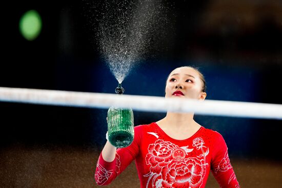 Олимпиада-2020. Спортивная гимнастика. Женщины. Разновысокие брусья