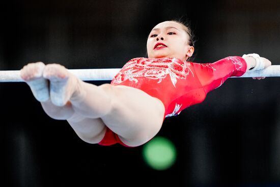 Олимпиада-2020. Спортивная гимнастика. Женщины. Разновысокие брусья