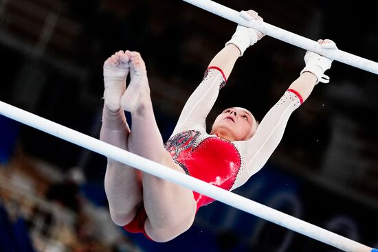 Олимпиада-2020. Спортивная гимнастика. Женщины. Разновысокие брусья