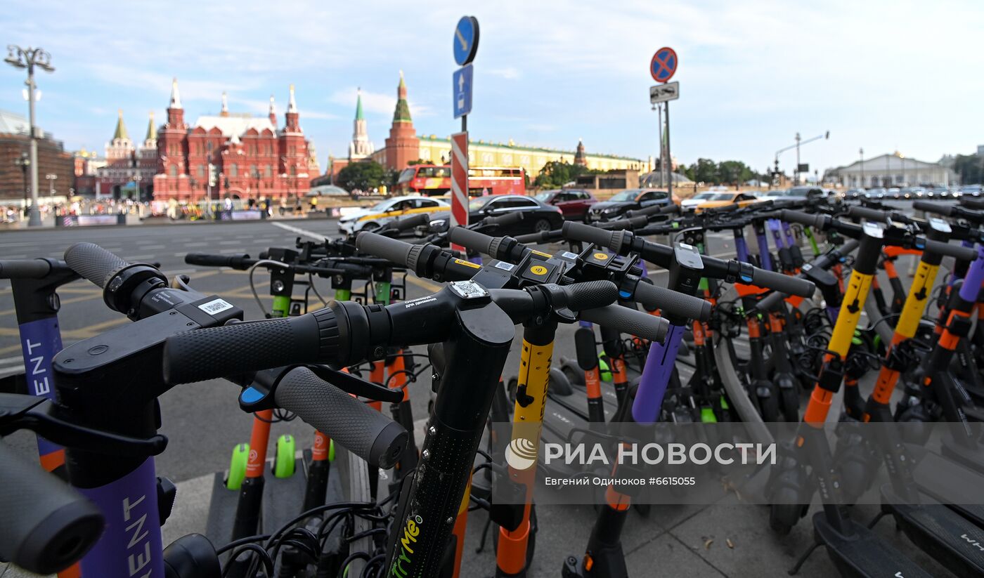 Прокат самокатов в Москве