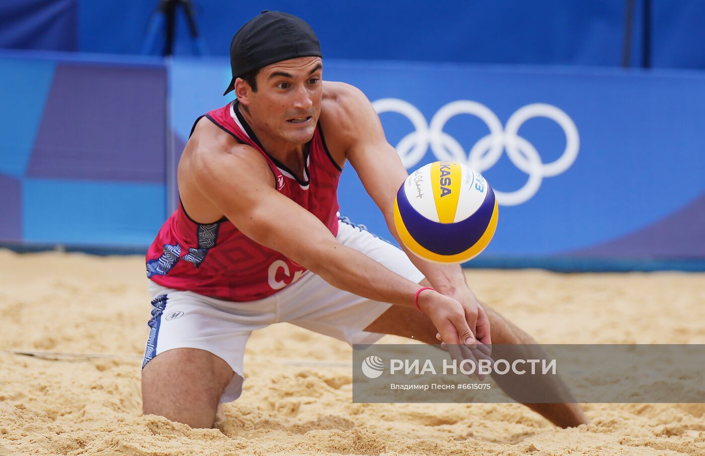 Олимпиада-2020. Пляжный волейбол. Мужчины. Лешуков/Семенов - Гримальт/Гримальт