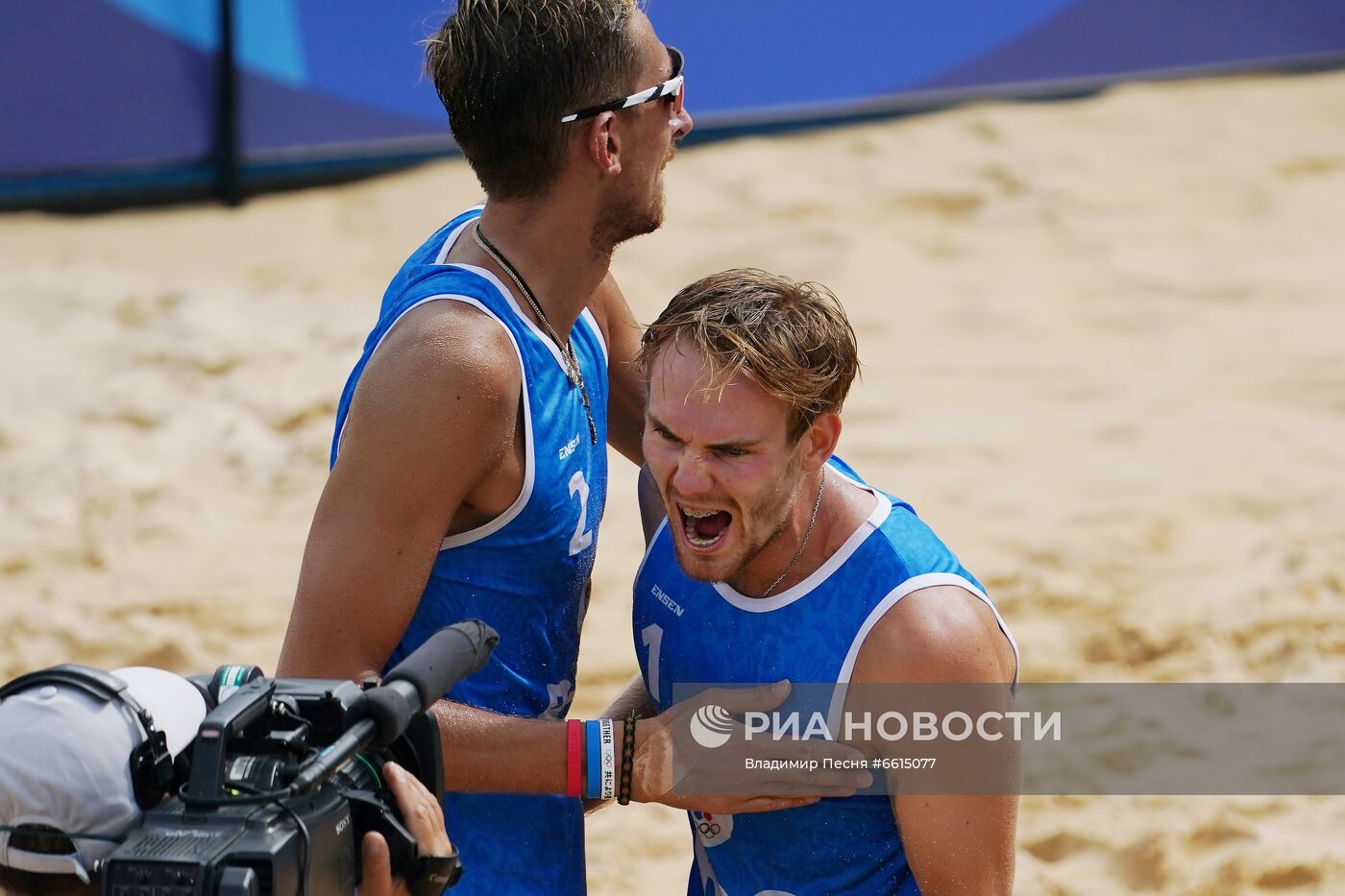 Олимпиада-2020. Пляжный волейбол. Мужчины. Лешуков/Семенов - Гримальт/Гримальт