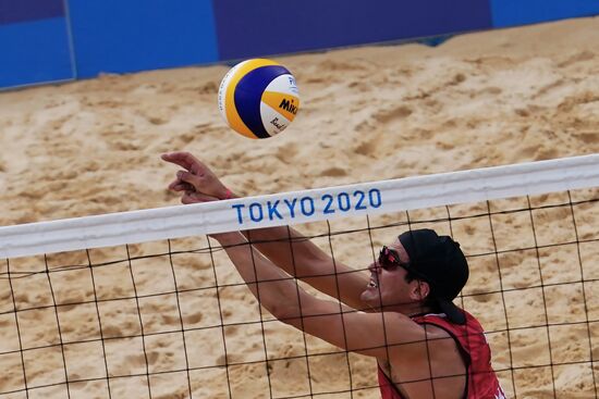 Олимпиада-2020. Пляжный волейбол. Мужчины. Лешуков/Семенов - Гримальт/Гримальт 