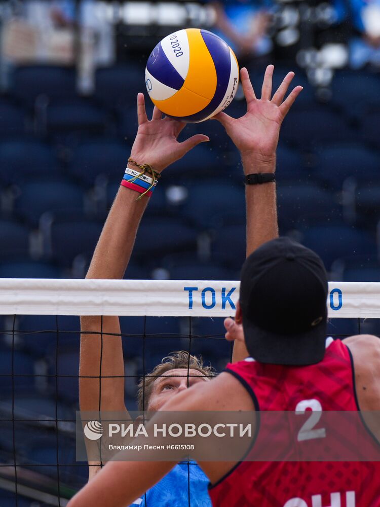 Олимпиада-2020. Пляжный волейбол. Мужчины. Лешуков/Семенов - Гримальт/Гримальт