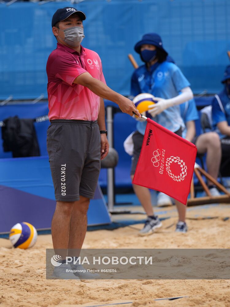 Олимпиада-2020. Пляжный волейбол. Мужчины. Лешуков/Семенов - Гримальт/Гримальт