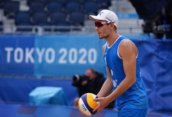 Олимпиада-2020. Пляжный волейбол. Мужчины. Лешуков/Семенов - Гримальт/Гримальт 