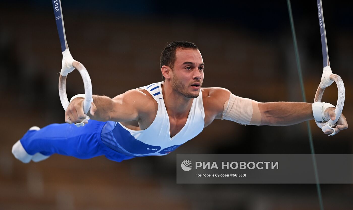 Олимпиада-2020. Спортивная гимнастика. Мужчины. Кольца