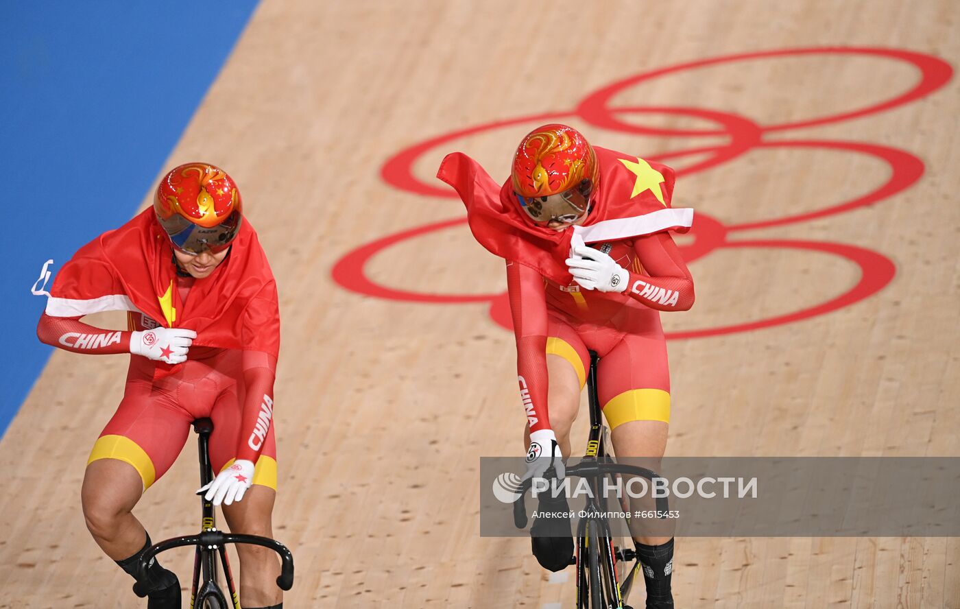 Олимпиада-2020. Велоспорт. Трек. Женщины. Командный спринт