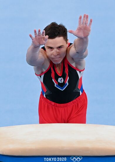 Олимпиада-2020. Спортивная гимнастика. Мужчины. Опорный прыжок