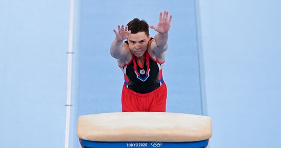 Олимпиада-2020. Спортивная гимнастика. Мужчины. Опорный прыжок