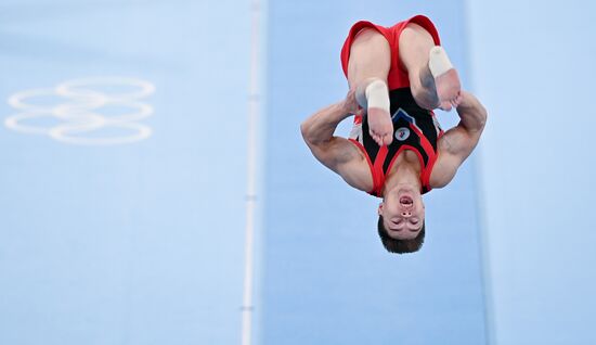 Олимпиада-2020. Спортивная гимнастика. Мужчины. Опорный прыжок