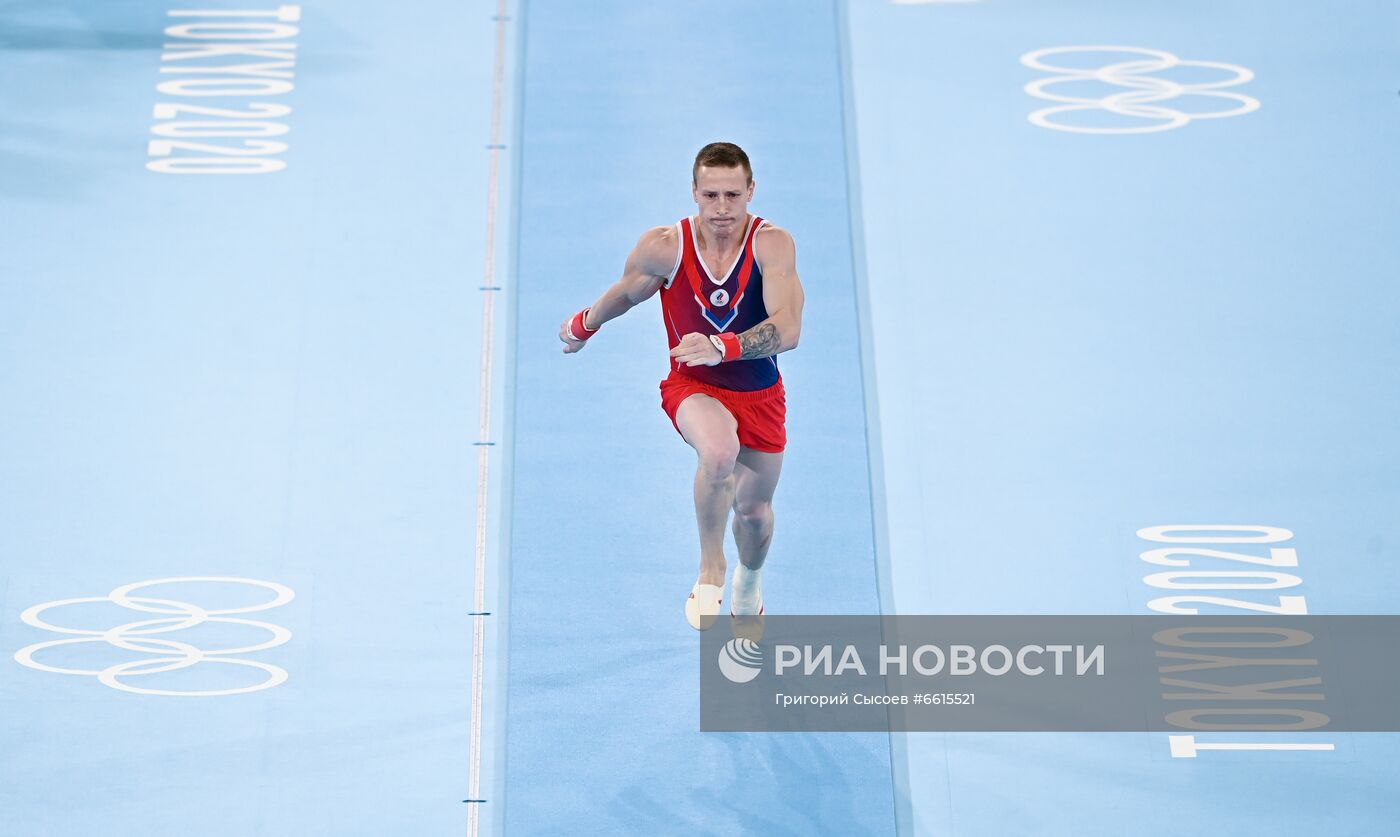 Олимпиада-2020. Спортивная гимнастика. Мужчины. Опорный прыжок