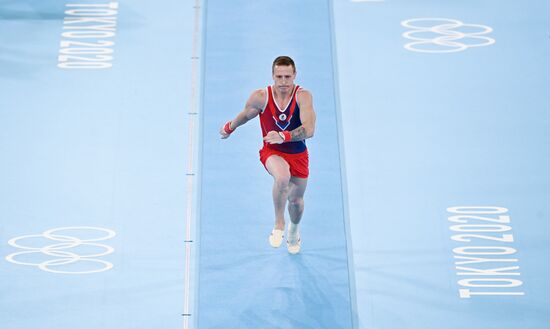 Олимпиада-2020. Спортивная гимнастика. Мужчины. Опорный прыжок