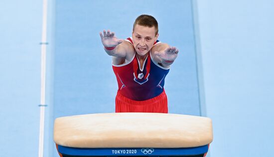 Олимпиада-2020. Спортивная гимнастика. Мужчины. Опорный прыжок