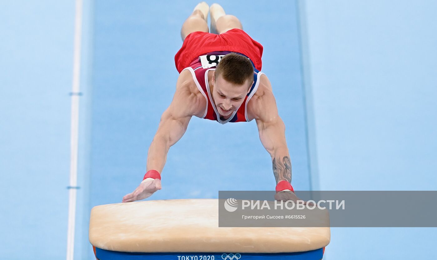 Олимпиада-2020. Спортивная гимнастика. Мужчины. Опорный прыжок