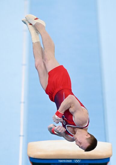 Олимпиада-2020. Спортивная гимнастика. Мужчины. Опорный прыжок