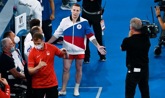 Олимпиада-2020. Спортивная гимнастика. Мужчины. Опорный прыжок