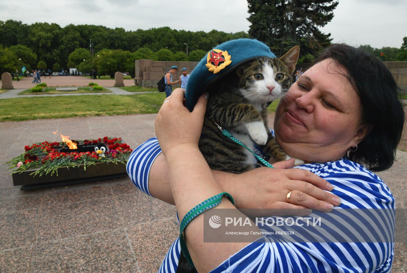 Празднование Дня ВДВ в регионах России