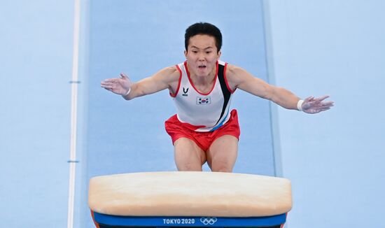 Олимпиада-2020. Спортивная гимнастика. Мужчины. Опорный прыжок