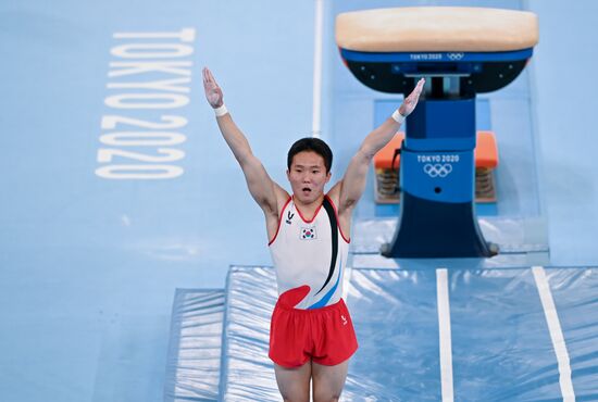 Олимпиада-2020. Спортивная гимнастика. Мужчины. Опорный прыжок