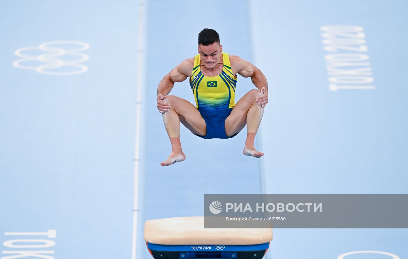Олимпиада-2020. Спортивная гимнастика. Мужчины. Опорный прыжок