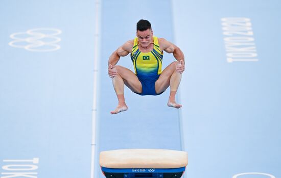 Олимпиада-2020. Спортивная гимнастика. Мужчины. Опорный прыжок